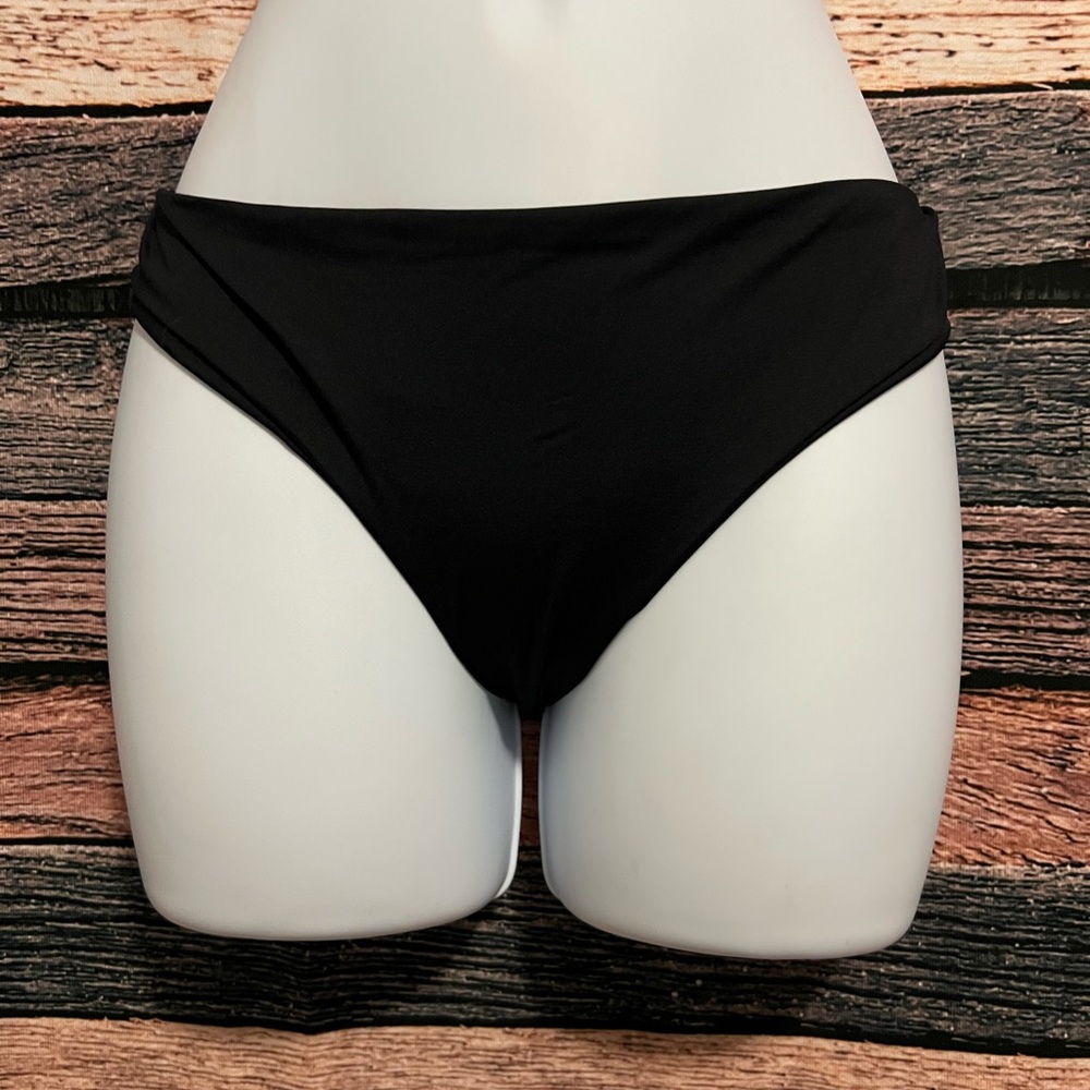 Prana Black Women's Bikini swim bottom Summer wave
